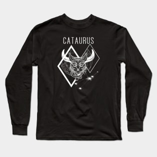 A zodiac cattery: Taurus - cataurus Long Sleeve T-Shirt